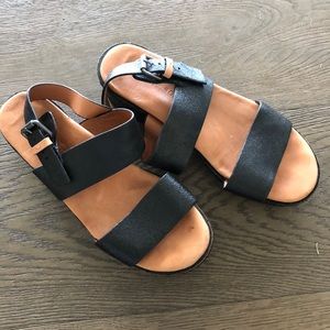 Gentle Soles Black Sandals
